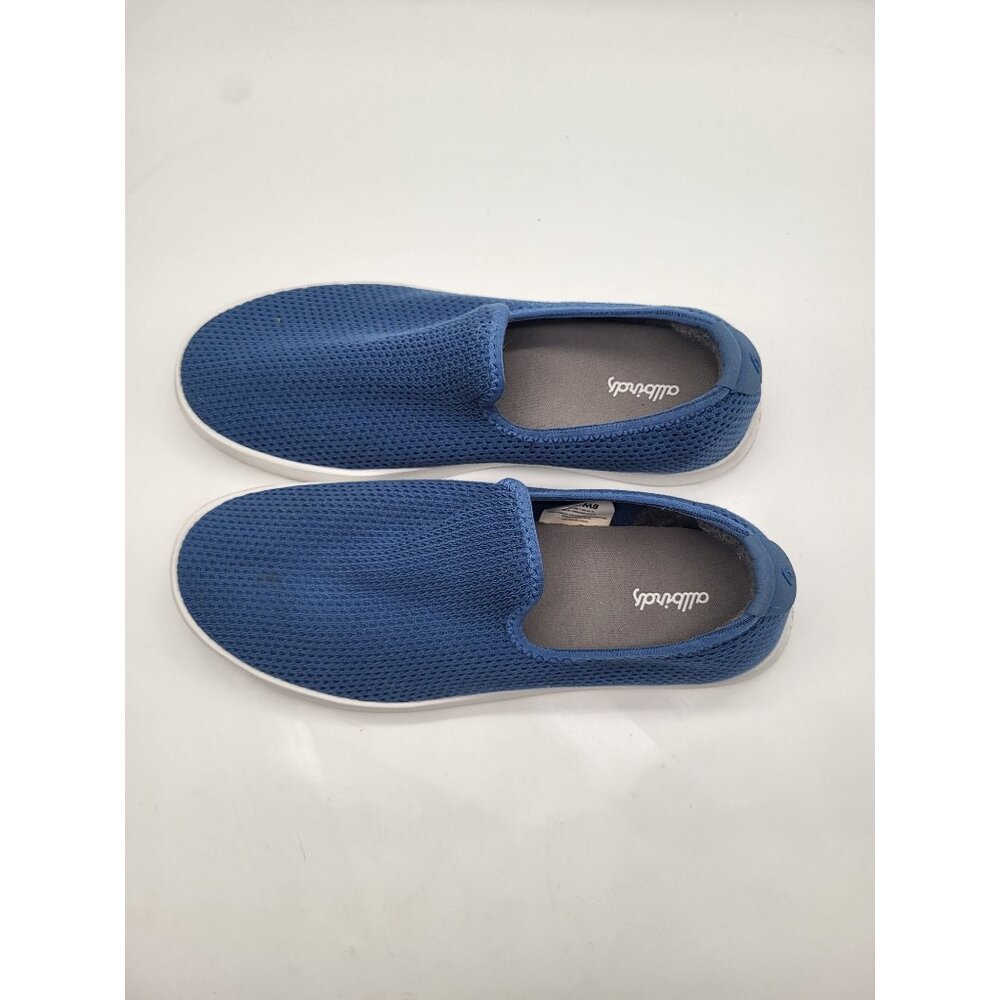 Allbirds Men's SZ 8 Tree Lounger Slip On Everyday Shoes Blue Mesh Lightweight - Picture 2 of 9